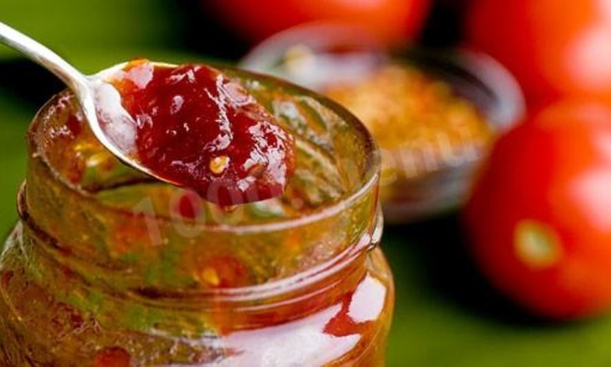 Рецепт варенья из помидоров с яблоками и лимонами