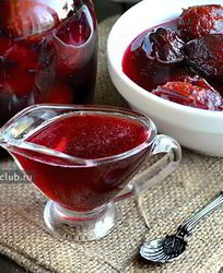 Варенье из сливы с косточкой