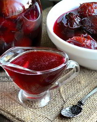 Варенье из сливы с косточкой