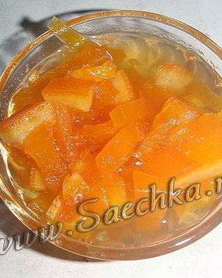 Варенье из тыквы с апельсинами