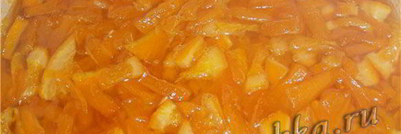 варенье из тыквы с апельсинами