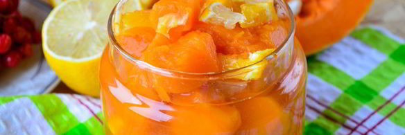 варенье из тыквы с апельсином и лимоном