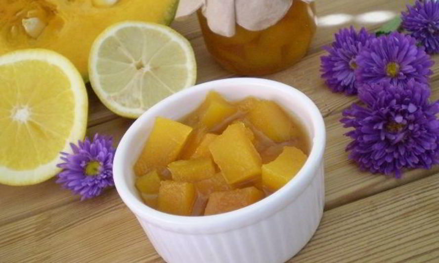 Рецепт варенья из тыквы с имбирем и лимоном