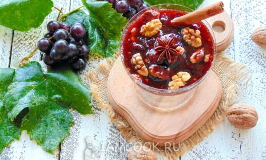 Рецепт варенья из винограда