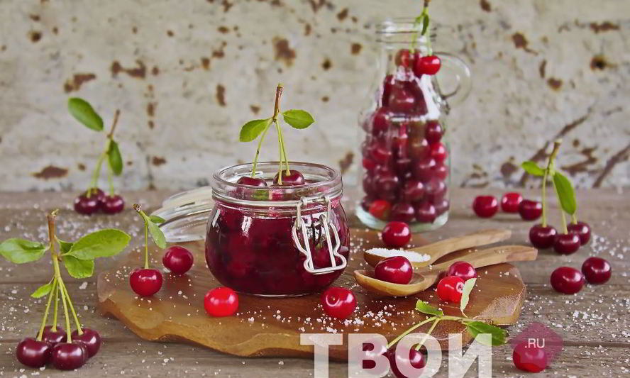 Рецепт варенья из вишни