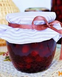 Варенье из войлочной вишни