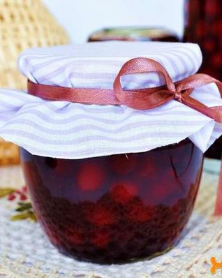 Варенье из войлочной вишни