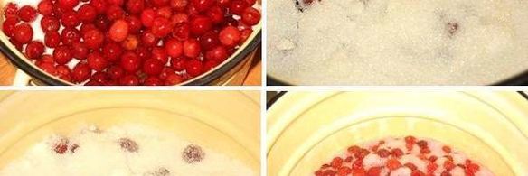 варенье из войлочной вишни