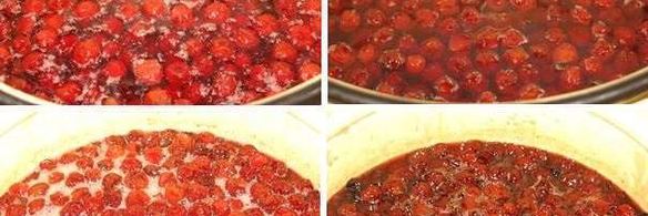 варенье из войлочной вишни