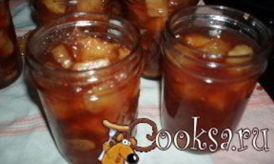 Рецепт варенья из яблок дольками на зиму