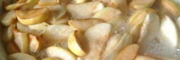 варенье из яблок дольками с содой