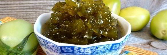 варенье из зеленых помидоров