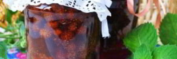 земляничное варенье с мятой