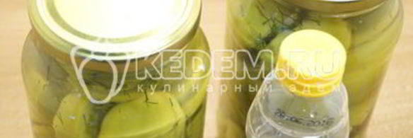 вкусные зеленые помидоры на зиму