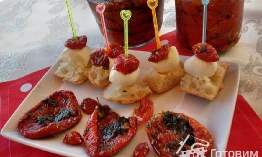 Рецепт вяленых помидоров черри