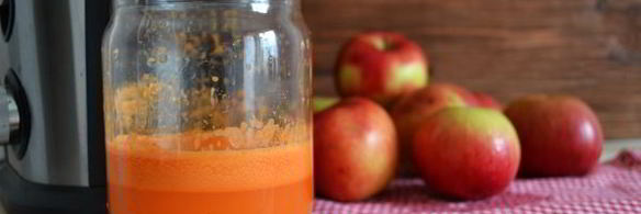 яблочно-морковный сок на зиму через соковыжималку