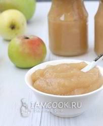 Яблочное пюре детям на зиму