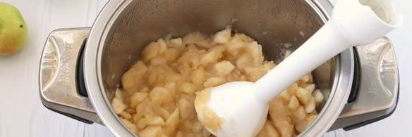 яблочное пюре детям на зиму