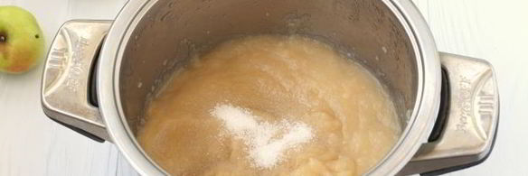 яблочное пюре детям на зиму