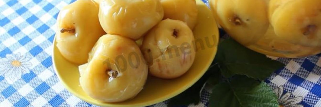 Яблоки на зиму без стерилизации