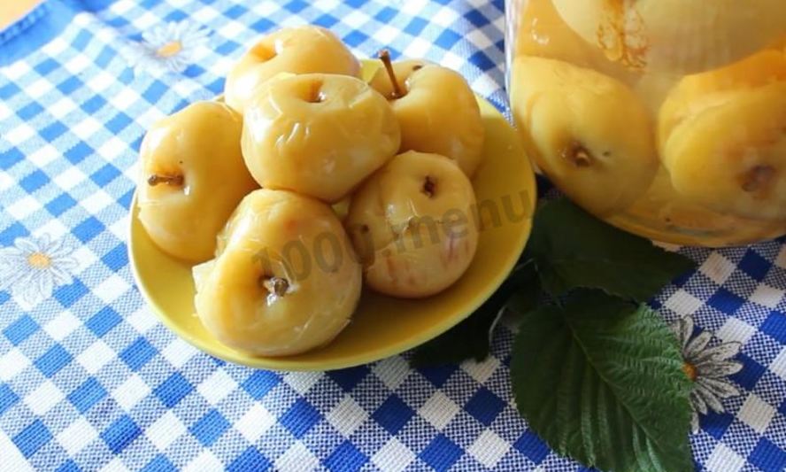 Рецепт яблок на зиму без стерилизации