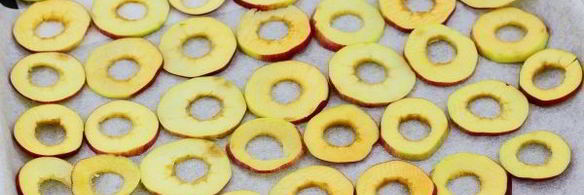 яблоки сушеные в духовке на зиму