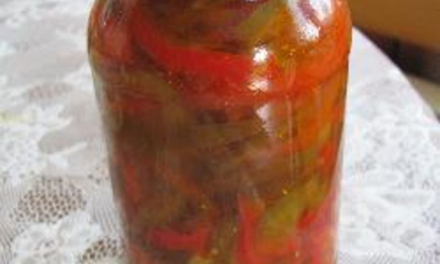 Рецепт заготовки кисло-сладкий перец