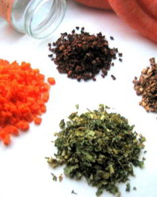 Заготовка сухих овощей и трав