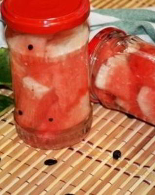 Закатка арбуза на зиму