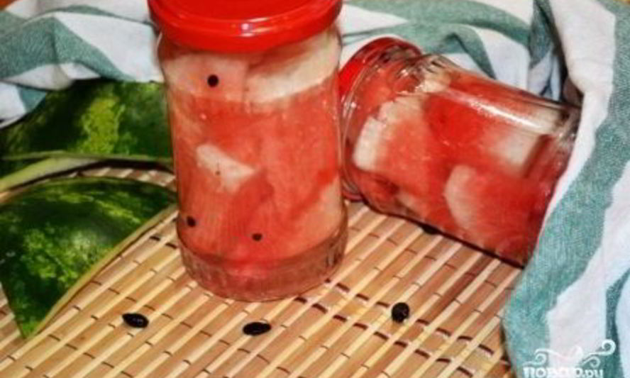 Рецепт закатки арбуза на зиму