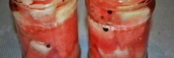 закатка арбуза на зиму