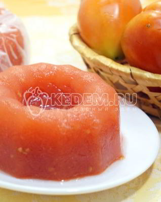 Замороженные помидоры Пюре в формах