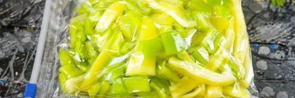 заморозка болгарского перца на зиму