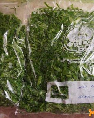 Заморозка шпината на зиму