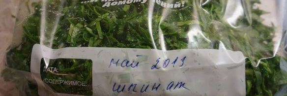заморозка шпината на зиму