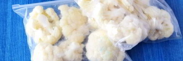 заморозка цветной капусты на зиму