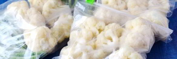 заморозка цветной капусты на зиму