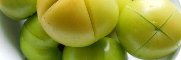 зеленые помидоры квашеные