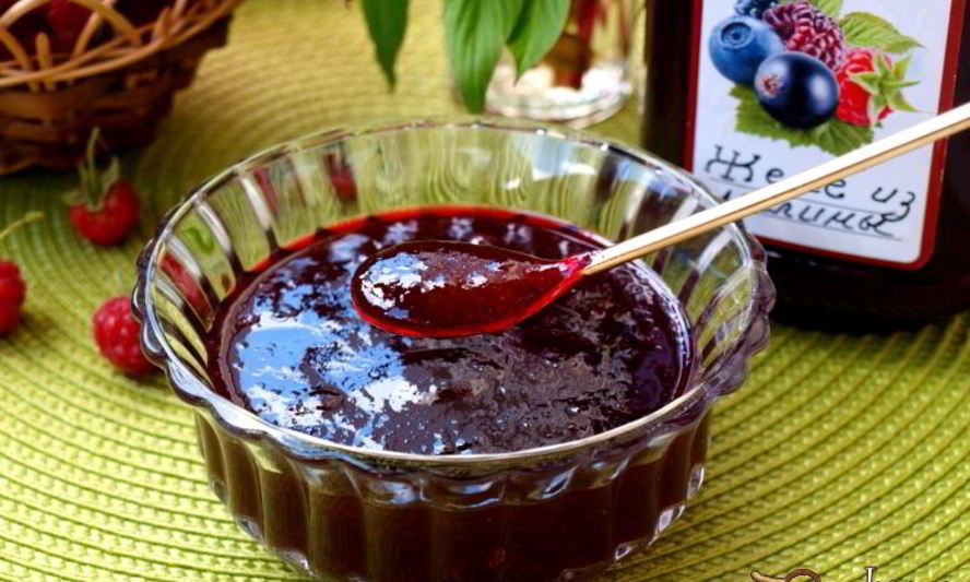 Рецепт желе из малины на зиму