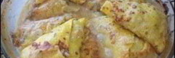 бендерики со сметаной и чесноком запеченные в духовке