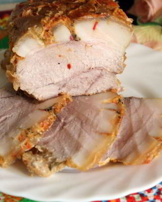 Ароматная свинина для бутербродов