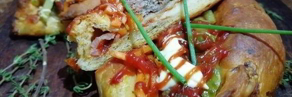 баварские бутерброды-булочки с колбасой