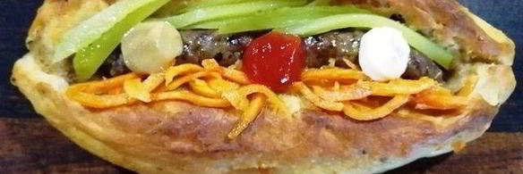 баварские бутерброды-булочки с колбасой