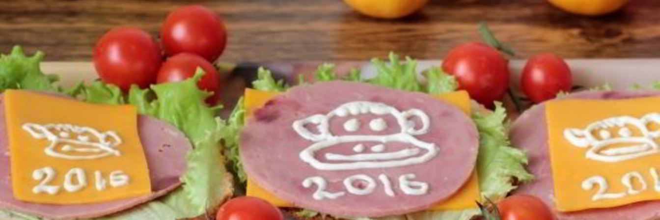 Бутерброд Обезьянка