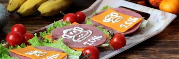 бутерброд обезьянка