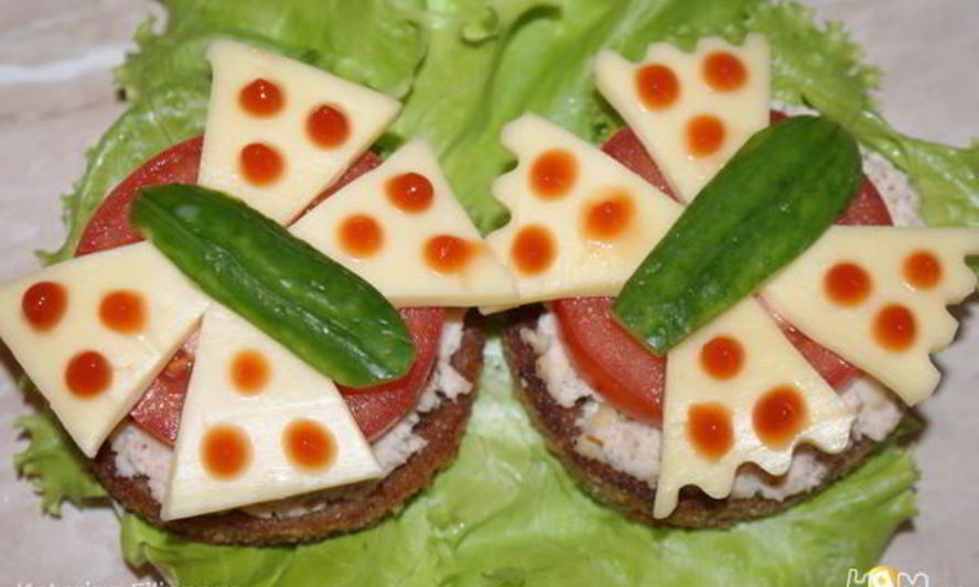 Рецепт бутерброда с куриной начинкой