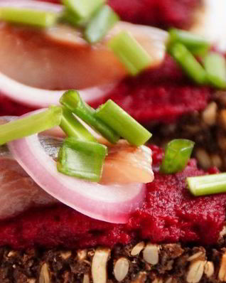 Бутерброд с сельдью Просто и вкусно