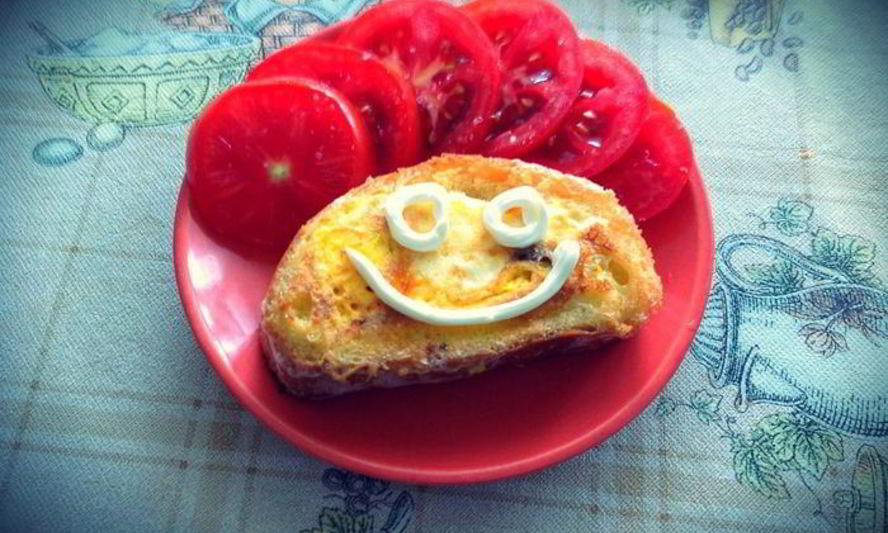 Рецепт бутерброда с яйцом