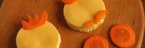 бутерброд сырный детский