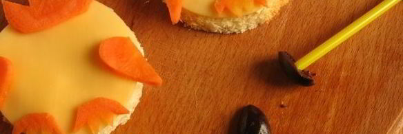 бутерброд сырный детский